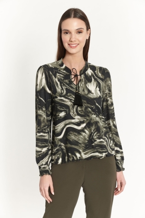 SHIRT ST.9206 MARBLE PRINT