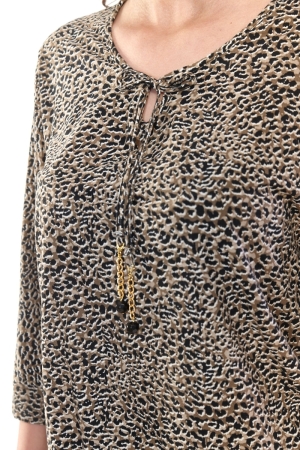 SHIRT ST. 9239 LITTLE BEIGE PRINT