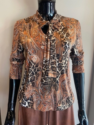 SHIRT ST. 8581 GINGER PAISLEY ANIMAL