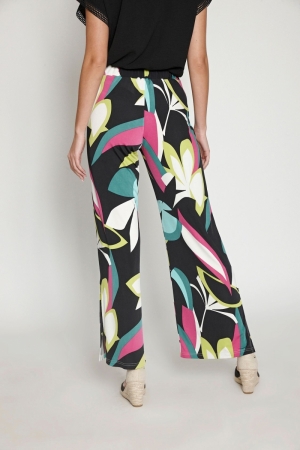 TROUSERS ST. 103 COLOR BLOCK PRINT