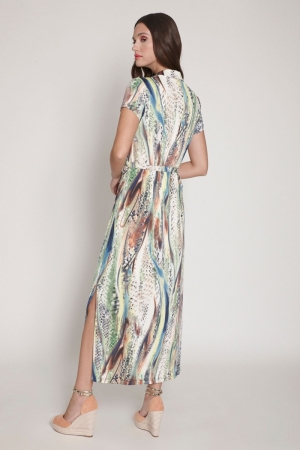 DRESS ST. 1140 WAVES PRINT