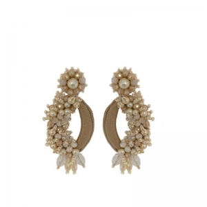 Glamour Earrings Beige beige