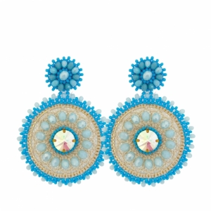 Donna Earrings - Light Blue turquoise