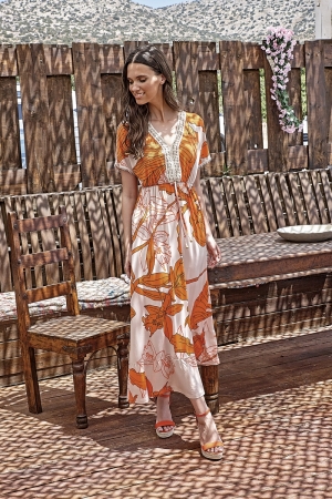  ORANGE LILY PRINT